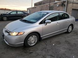 Salvage cars for sale from Copart Fredericksburg, VA: 2008 Honda Civic Hybrid