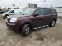 Salvage cars for sale at Chicago Heights, IL auction: 2014 Honda Pilot EXL