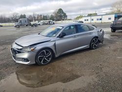 Salvage cars for sale at Shreveport, LA auction: 2021 Honda Accord Sport