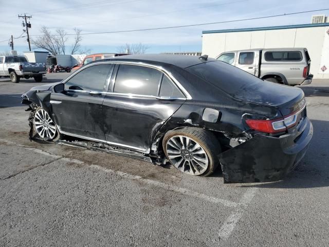 2018 Lincoln Continental Select