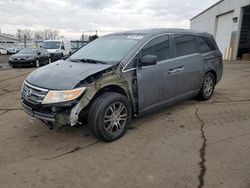 Salvage cars for sale at New Britain, CT auction: 2012 Honda Odyssey EX