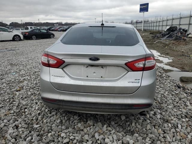 2013 Ford Fusion SE Hybrid