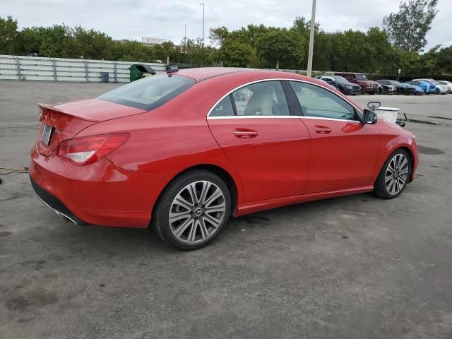 2018 Mercedes-Benz CLA 250