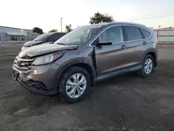 Salvage cars for sale at San Diego, CA auction: 2013 Honda CR-V EXL