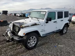 2016 Jeep Wrangler Unlimited Sahara en venta en Magna, UT