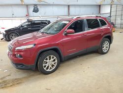 Salvage SUVs for sale at auction: 2015 Jeep Cherokee Latitude