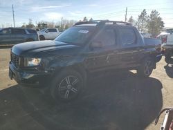 Salvage cars for sale at Denver, CO auction: 2013 Honda Ridgeline Sport