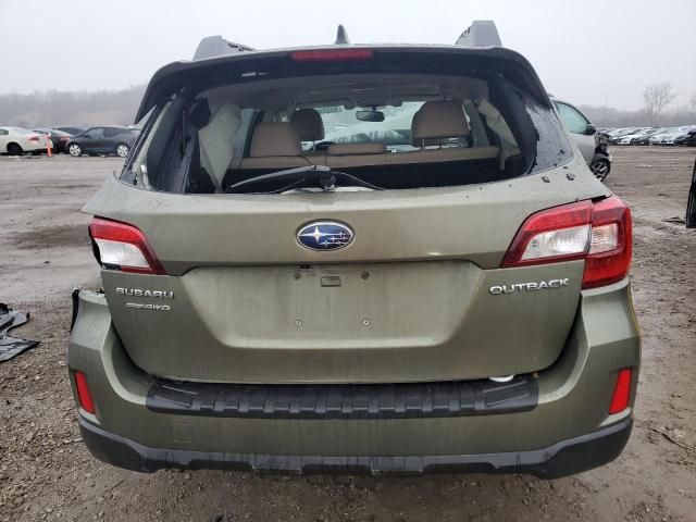 2016 Subaru Outback 2.5I Limited