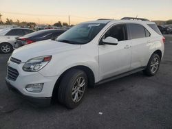 Chevrolet Equinox lt salvage cars for sale: 2016 Chevrolet Equinox LT