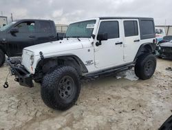 Salvage cars for sale at Haslet, TX auction: 2013 Jeep Wrangler Unlimited Sport