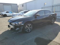 Salvage cars for sale at Vallejo, CA auction: 2018 Nissan Maxima 3.5S