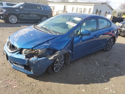 Honda salvage cars for sale: 2015 Honda Civic EX