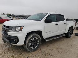 Salvage cars for sale at New Braunfels, TX auction: 2022 Chevrolet Colorado Z71