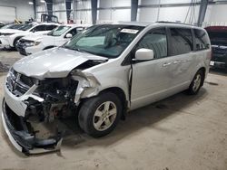 Salvage cars for sale at Ham Lake, MN auction: 2012 Dodge Grand Caravan SXT