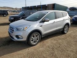 Salvage cars for sale at Colorado Springs, CO auction: 2017 Ford Escape SE