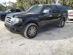 Salvage cars for sale from Copart Ocala, FL: 2013 Ford Expedition EL Limited