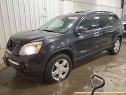 GMC salvage cars for sale: 2008 GMC Acadia SLT-1