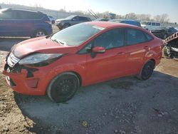 Salvage cars for sale at Kansas City, KS auction: 2013 Ford Fiesta SE