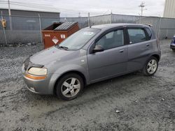 Salvage cars for sale at Elmsdale, NS auction: 2007 Pontiac Wave LT