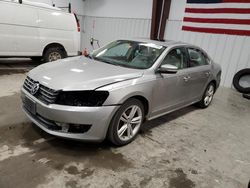 2013 Volkswagen Passat SEL en venta en Windham, ME