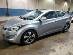 Salvage cars for sale at Woodhaven, MI auction: 2015 Hyundai Elantra SE