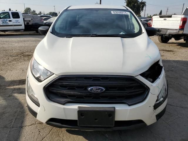 2020 Ford Ecosport S