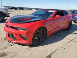 Salvage Cars with No Bids Yet For Sale at auction: 2017 Chevrolet Camaro SS