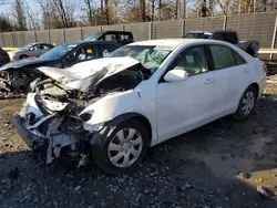 Salvage cars for sale at Waldorf, MD auction: 2009 Toyota Camry SE