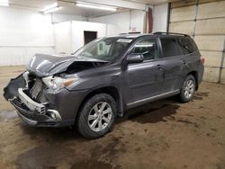 Toyota Vehiculos salvage en venta: 2012 Toyota Highlander Base