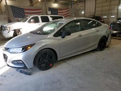 Carros salvage a la venta en subasta: 2017 Chevrolet Cruze LT