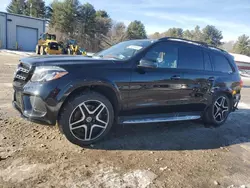 Mercedes-Benz salvage cars for sale: 2019 Mercedes-Benz GLS 550 4matic