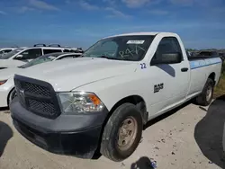 Dodge salvage cars for sale: 2019 Dodge RAM 1500 Classic Tradesman