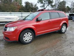 Dodge salvage cars for sale: 2016 Dodge Journey SE