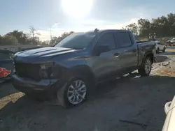 Salvage cars for sale at Ocala, FL auction: 2020 Chevrolet Silverado C1500 Custom