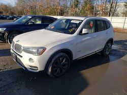 Salvage cars for sale at North Billerica, MA auction: 2016 BMW X3 XDRIVE28I