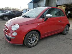 2013 Fiat 500 Lounge en venta en East Granby, CT