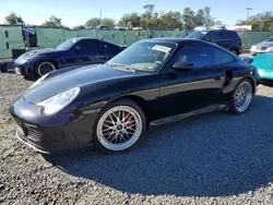 Salvage cars for sale at Riverview, FL auction: 2003 Porsche 911 Turbo