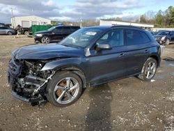 Salvage cars for sale at Memphis, TN auction: 2020 Audi Q5 Titanium Premium Plus