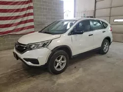 Salvage cars for sale at Columbia, MO auction: 2015 Honda CR-V LX