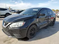 Nissan salvage cars for sale: 2017 Nissan Sentra S