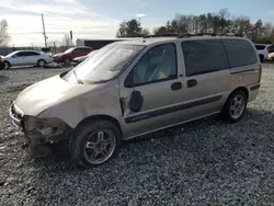 Chevrolet Venture salvage cars for sale: 2001 Chevrolet Venture