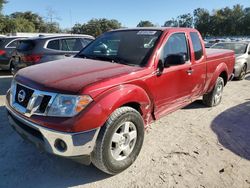 Salvage cars for sale at Ocala, FL auction: 2010 Nissan Frontier King Cab SE