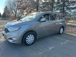 Salvage cars for sale at New Britain, CT auction: 2013 Nissan Quest S