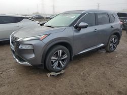 Salvage cars for sale at Elgin, IL auction: 2023 Nissan Rogue Platinum