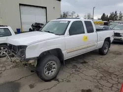 Salvage cars for sale at Woodburn, OR auction: 2006 Chevrolet Silverado K1500