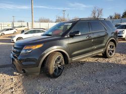 Salvage cars for sale at Oklahoma City, OK auction: 2015 Ford Explorer Sport