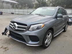 Mercedes-Benz gle-Class salvage cars for sale: 2017 Mercedes-Benz GLE 350 4matic