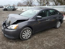 Nissan salvage cars for sale: 2015 Nissan Sentra S