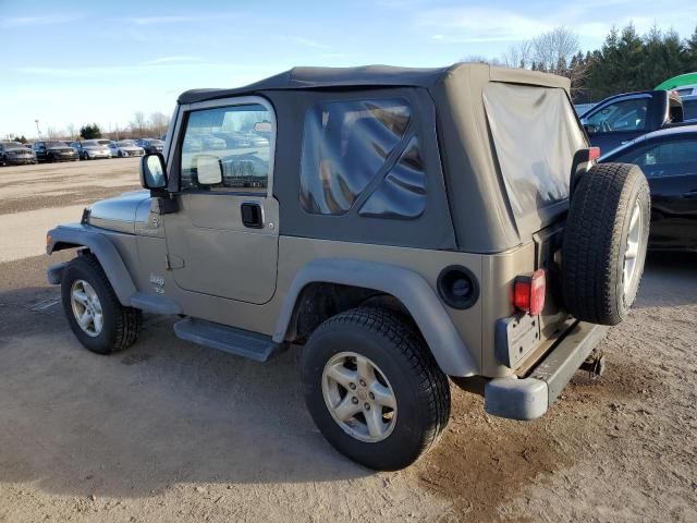 2005 Jeep Wrangler / TJ Sport