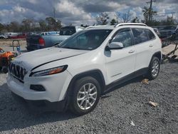 Salvage cars for sale at Riverview, FL auction: 2016 Jeep Cherokee Latitude